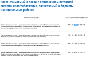 Кбк 2020 ип на патенте с наемными работниками