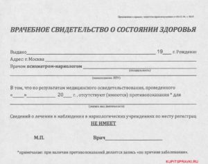Организации акредитованные на выдачу справок ф297 от психиатра