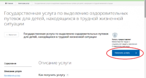 Запись в загородные лагеря на госуслугах начинается