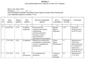 Книга приказов скачать