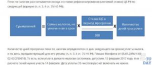 Расчет пени за транспортный налог с физических лиц