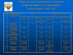 Норма нагрузки на врача ветеринара